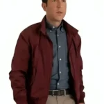 Reacher S04 Jacob Merrick Burgundy Jacket