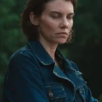 The Walking Dead City Lauren Cohan Denim Coat