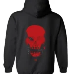 The Walking Dead Skull Black Hooded Jacket