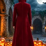 Vampire Halloween 2026 Red Coat Costume