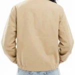 Women’s Ralph Lauren Canvas Stand Collar Jacket
