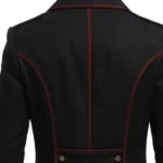 Victorian Vampire Black Red Tailcoat